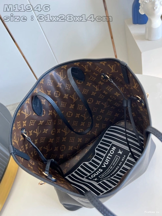 Frstbag ru VUITTON LOUIS NEVERFULL MM-31*28*14cm 0708